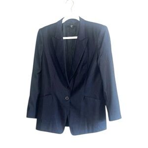 Hugo Boss Blazer Womens US 10 Wool Tailored Career Jacket